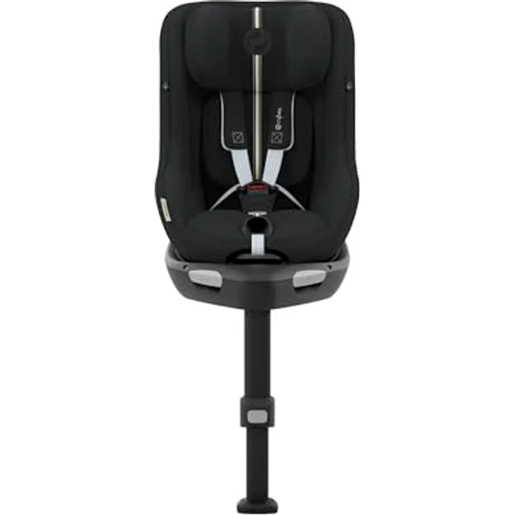 Cybex Sirona G I-Size Plus, Reboard Kindersitz für Kinder ab 61 cm bis 105 cm, Moon Black – Bild 4