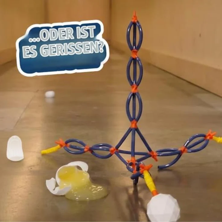 CRUNCH LABS CrunchLabs by Mark Rober Eierfall-Challenge Experimentierset mit wiederverwendbarer Eierschale und Eidotter-Schleimfüllung – Bild 5