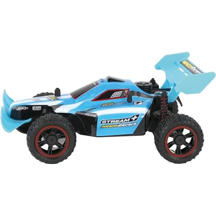 Chicos R/C Stream + 21 cm 1:18 NH93177 - Ferngesteuertes Buggy Auto, 15 km/h, 2,4 GHz, Ready-to-Run, Blau – Bild 3
