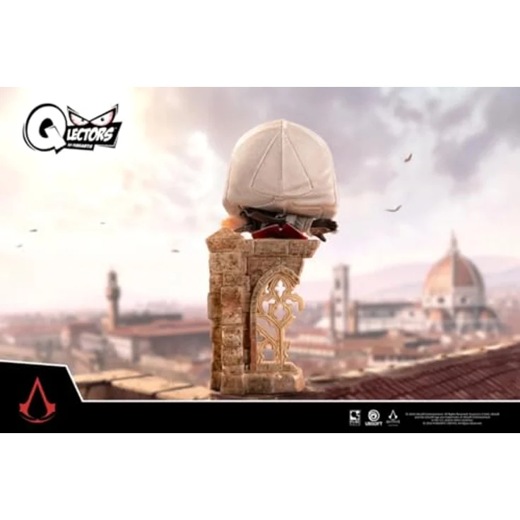 Pure Arts Assassin's Creed Qlectors PVC Statue Ezio Leap of Faith, 15 cm detailgetreu, in Sammlerbox – Bild 5