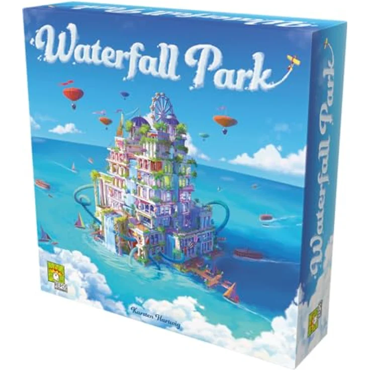 Repos Production Waterfall Park (d), Familienspiel mit Verhandlungs-Elementen und bunten Attraktionen – Bild 3