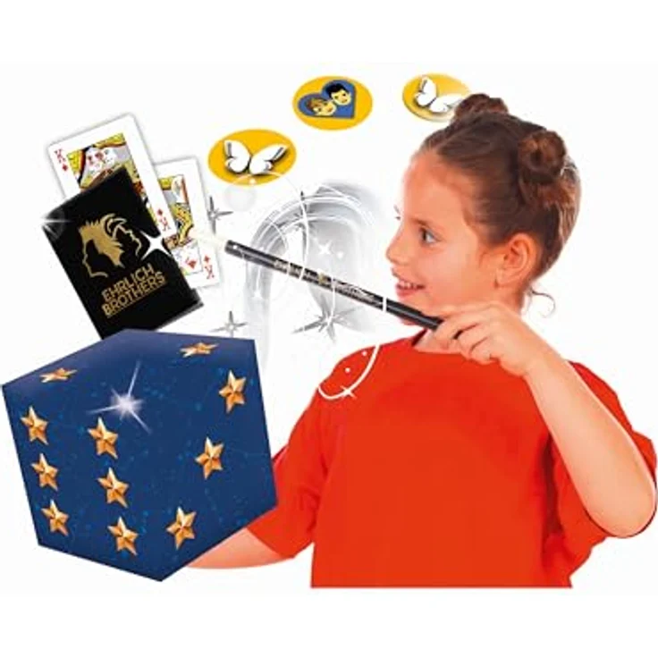 Clementoni® Zauberkasten Ehrlich Brothers, Mein erster Zauberwürfel, Set mit Tricks und Illusionen, Made in Europe – Bild 4