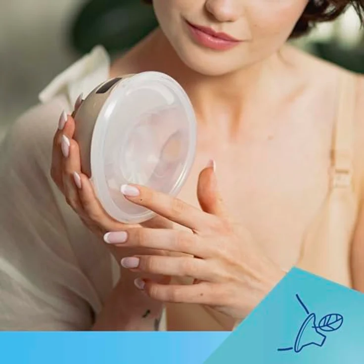 Canpol babies SmartSense Milchpumpe für Damen, elektrische Muttermilchpumpe mit stillem Betrieb, 1 St. – Bild 9