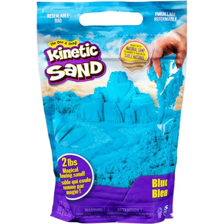 Spin Master Kinetic Sand Colour Bag Blau 907 Gramm – Bild 2