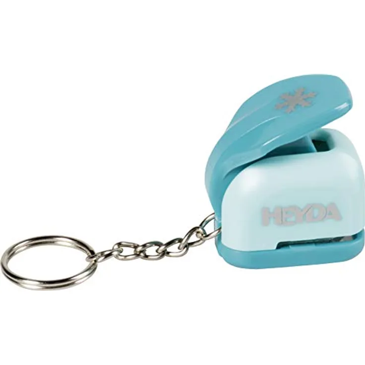 Heyda 203687687 Motivstanzer Mini Motivgröße: circa 1 cm, Motiv: Flocke