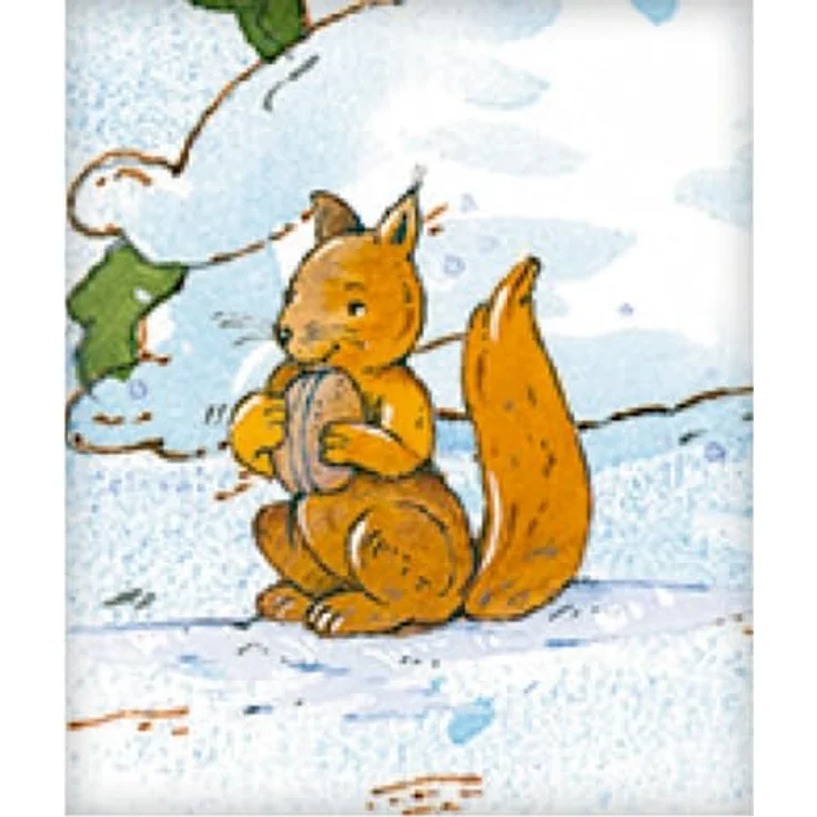 Coppenrath Verlag Wand-Adventskalender, Bescherung im Winterwald mit Glitter und Schleifenband – Bild 2