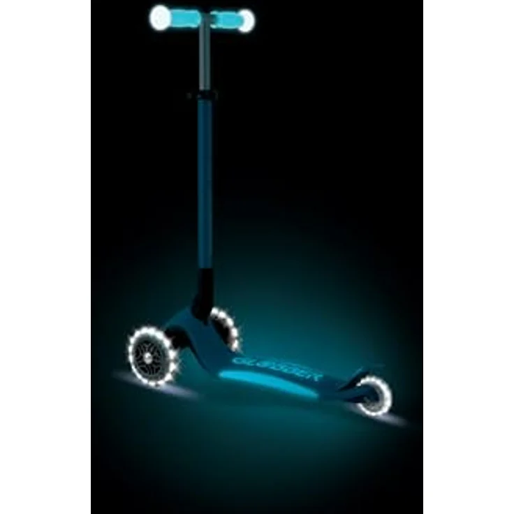 Globber Elite Glow Lights, 3-rädriger Scooter für Kinder 3-9 Jahre, höhenverstellbar, Glow-in-the-Dark, klappbar, bis 50 kg – Bild 7