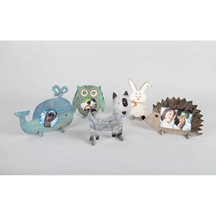 Rayher 62912505 Laubsägevorlagen Tiere, mit Sperrholzplatten, Motiv für Laubsägearbeiten, 300x200x4 mm, Natur – Bild 3