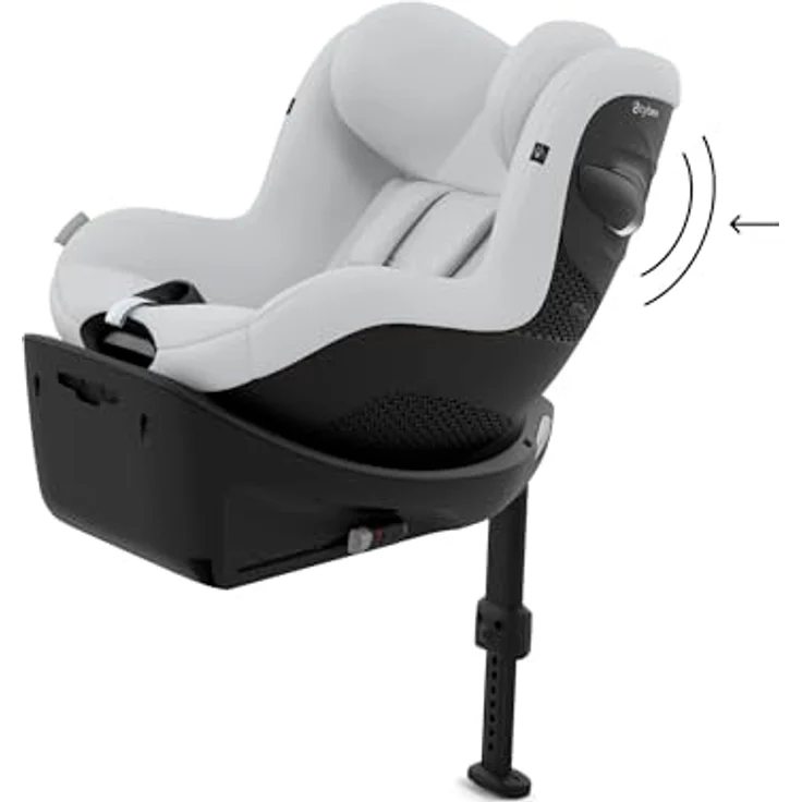 Cybex Sirona G i-Size Reboard Kindersitz mit 360°-Drehmechanismus, Fog Grey, Update 2025 – Bild 7