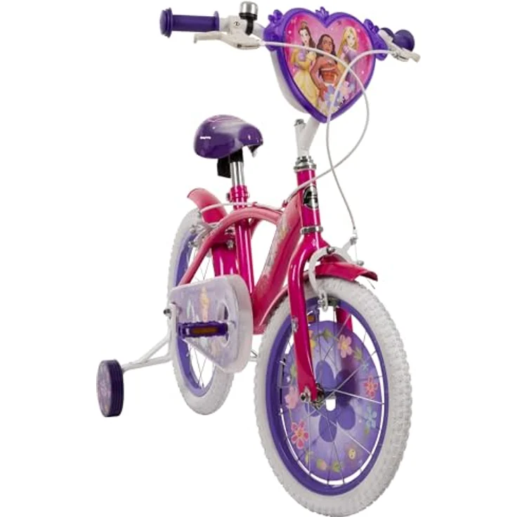 Huffy Disney Prinzessin 16" Kinderfahrrad - Rosa, geeignet für 5-7 Jahre – Bild 2