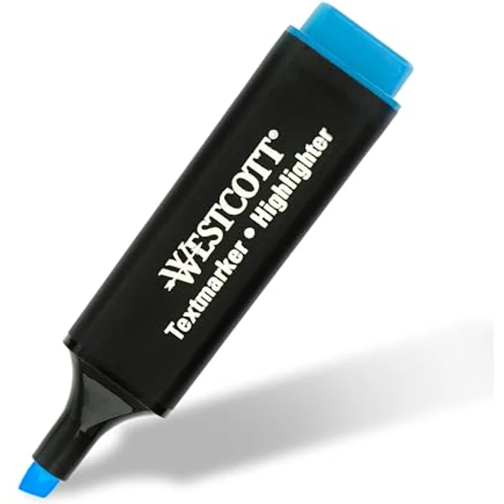 Westcott Textmarker Tischset 20 Stück in Neon und Pastell | Organisationssystem, 2-5 mm Strichstärke, Premium Tinte | E-744250 00 – Bild 2