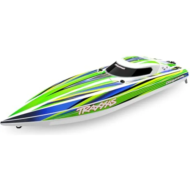 Traxxas Disruptor RC Brushless Boot 26 Zoll V-Rumpf Selbstaufrichtung in Blau