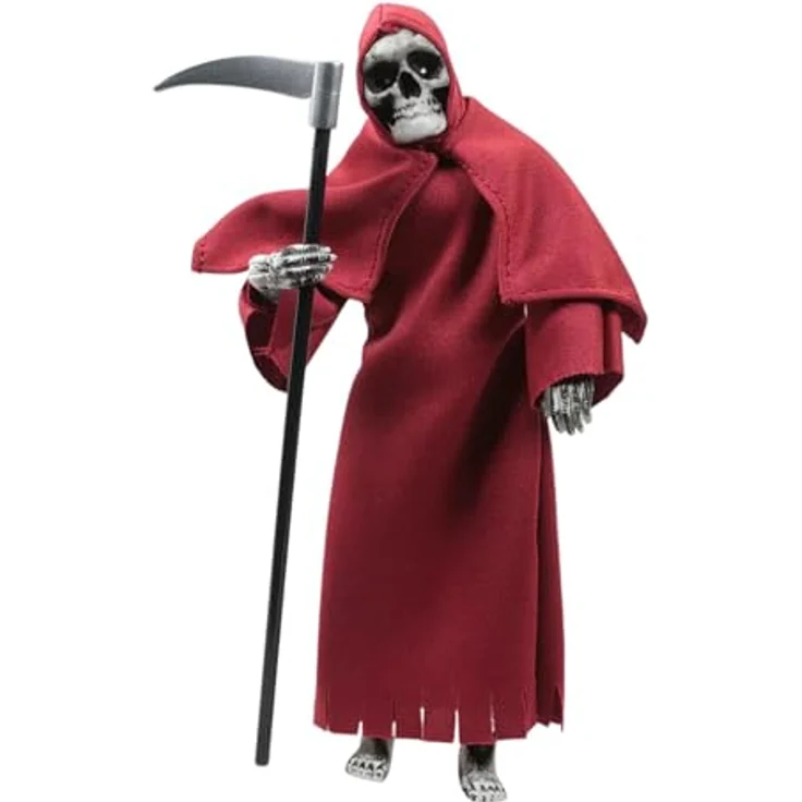 Mego Sensenmann Actionfigur, 20,3 cm mit 14 Gelenkpunkten und detailliertem Stoff-Outfit, offizielles Lizenzprodukt – Bild 3