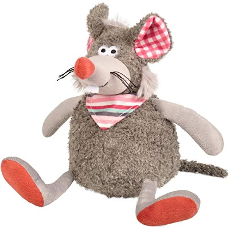Flamingo Molly Maus 13CM, Kuscheltier aus extra weichem Polyester – Bild 1