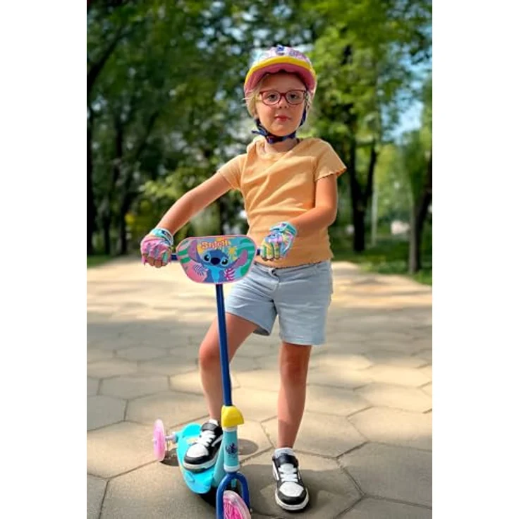 Seven Polska Paw Patrol Skye Stitch Spiderman 3-Rad Kinderroller, Unisex Scooter für Jungen und Mädchen, max. 20 KG, ABEC-5 Kugellager – Bild 3