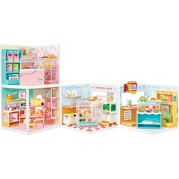 MGA ENTERTAINMENT Kreativset MGA's Miniverse - Spaces Starter Pack, individuelles Bastelset zur Gestaltung einer Miniverse-Kulisse, Ice Cream Design – Bild 6