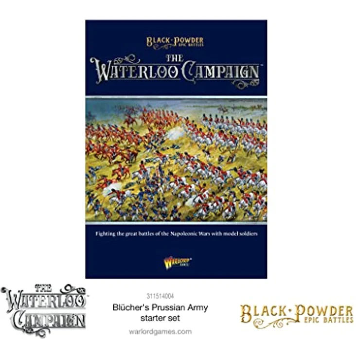 Warlord Games Black Powder Epic Battles - Waterloo: Blucher's Preußische Armee Starterset mit über 1.000 Soldaten – Bild 2
