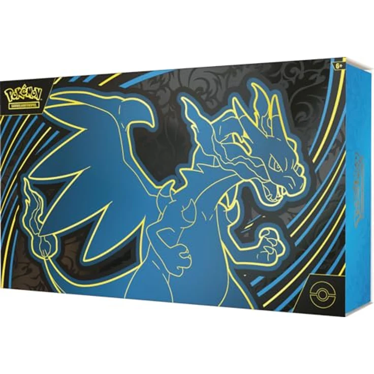 Pokémon Ultra-Premium-Kollektion Mega-Glurak X-ex, 2 holografische Promokarten, 18 Boosterpacks & Premium-Zubehör – Bild 3