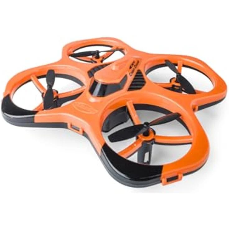 Tamiya Cyber Drone IR RTF, Quadrokopter mit Lipo Flugakku 3,7V/600mAh, orange – Bild 2