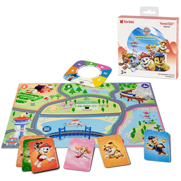 tonies Hörspiel Paw Patrol: Heldenhafte Rettung in der Abenteuerbucht, Tonieplay Game M mit 6 Missionen und über 10 Minispielen für Kinder ab 3 Jahren – Bild 1