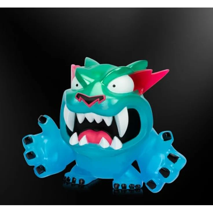 MRBEAST LAB MrBeast Lab Vinyl-Sammelfiguren, 8,8 cm, Premium-Präsentierbox, 4er Set: Classic Panther, Hyper Panther, Glow Panther, Metallic Panther – Bild 4