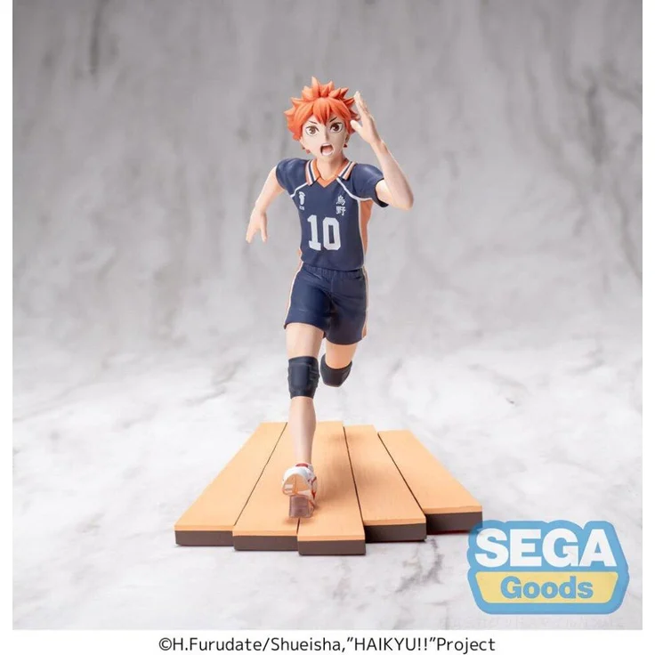 Sega Goods Haikyu!! High Premium PVC Statue Shoyo Hinata, 15 cm, detailreich gestaltet