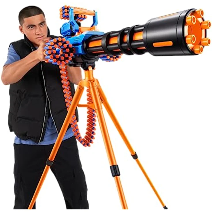 X-Shot Insanity Blaster Motorized Rage Fire Gatlin mit 72 Darts von ZURU – Bild 4