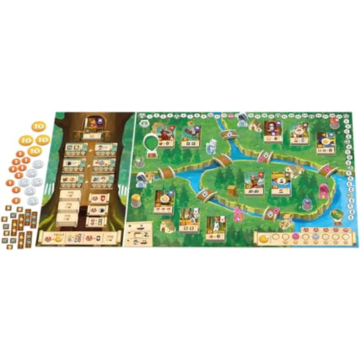 Sorry We Are French Kingdom Crossing, Strategisches Kennerspiel für 1-4 Spieler, ab 14 Jahren, hochwertige Ausstattung, innovativer Worker-Placement-Mechanismus, Solo-Modus, Deutsch – Bild 5