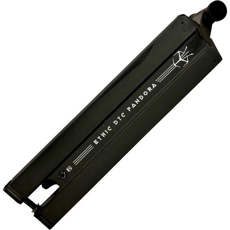 Ethic DTC Pandora Stunt-Scooter Deck 52,5cm Schwarz - Hochleistungs-Deck aus Aluminium – Bild 1