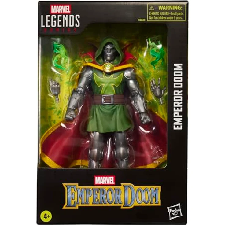Marvel Press Marvel Legends Series Emperor Doom Action-Figur, 15 cm mit 4 Zubehörteilen und über 20 Beweglichkeitspunkten – Bild 1