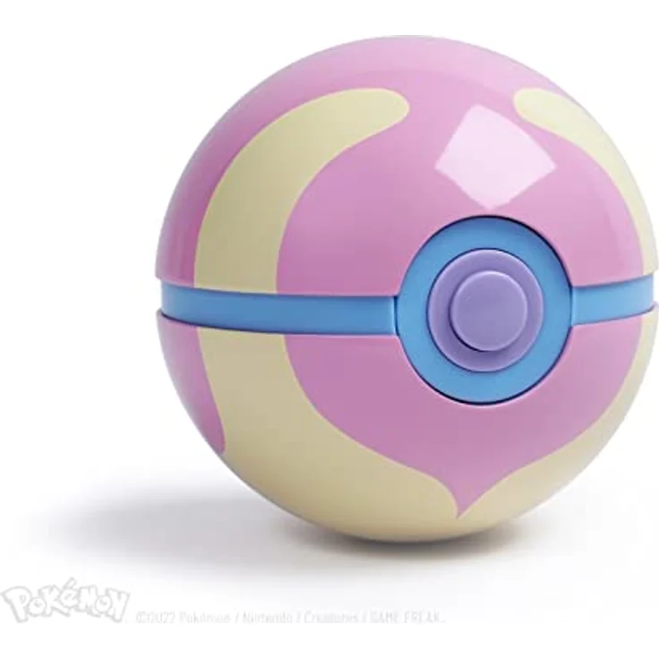 Nintendo Pokémon: Die-Cast Collectible Heal Ball Replica mit Berührungs- und Näherungssensorik, 8 cm Durchmesser, edles Etui mit konfigurierbaren Lichteffekten – Bild 5