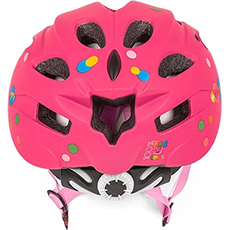 Seven Polska Unisex Jugend Minnie Mouse Fahrradhelm, Mehrfarbig, Einheitsgröße - Original Lizenzware Disney, verstellbar & belüftet, ca. 52-56cm, nur 210g – Bild 3