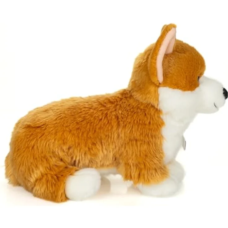 Hermann Teddy Teddy Hermann Lieblingshunde 91990 Corgi 30 cm, Kuscheltier, Plüschtier mit recycelter Füllung, braun – Bild 2