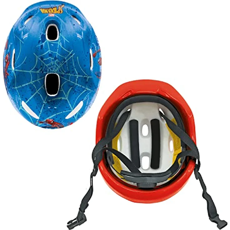 Mondo Toys Kinder Fahrradhelm Design Spider-Man 28619, 52 - 56 cm - Offizielles Spider-Man Design, Kopfumfang 52-56 cm, optimaler Schutz für Kinder – Bild 5