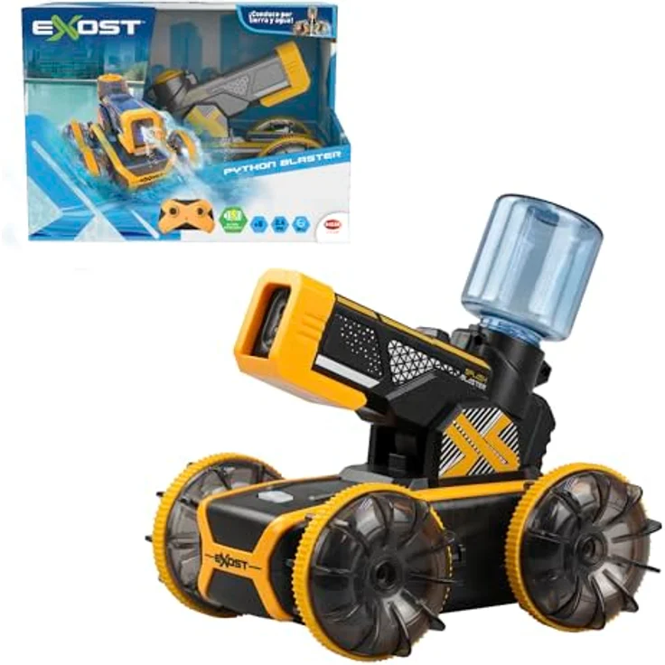 Bizak Exost Phyton Blaster, Kunstauto mit Wasserschüssen und wiederaufladbarem Akku, für Outdoor-Abenteuer, ab 5 Jahren – Bild 1