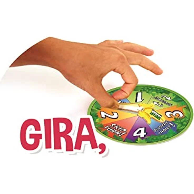 Bizak Pedrete der schmutzige Affe, Brettspiel für Kinder ab 4 Jahren, mit Soundfunktion, Spanisch – Bild 5