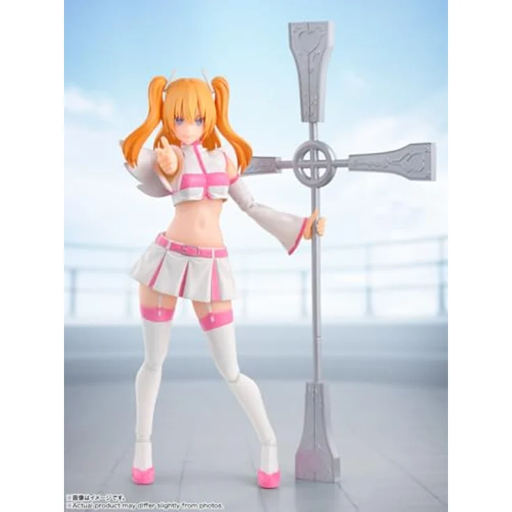 Bandai Tamashii Nations S.H. Figuarts Liliel Angel Airborne Corps, 14 cm bewegliche Actionfigur mit Zubehör – Bild 6
