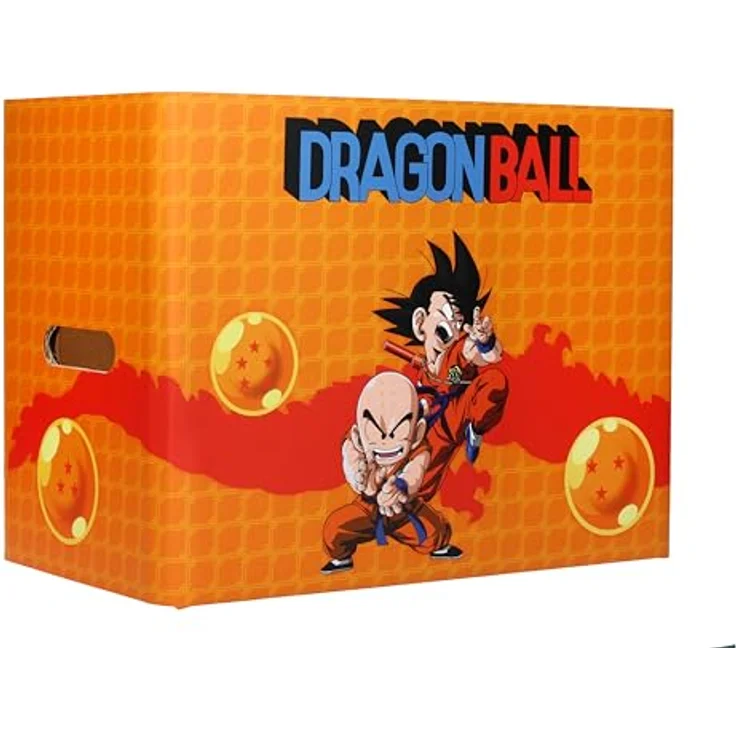 SD Toys Dragon Ball Archivierungsbox, Aufbewahrungslösung mit Goku und Vegeta, 40 x 21 x 30 cm, farbenfrohes Design, praktischer Griff – Bild 4