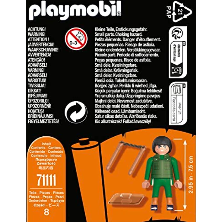 PLAYMOBIL Naruto Shippuden - Guy Konstruktionsspielzeug – Bild 4