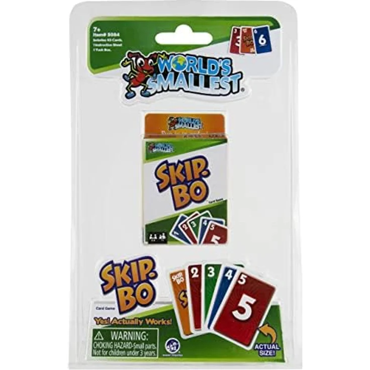 Worlds Smallest Super Impulse - 361225 Skip-BO - das weltbekannte Kartenspiel als Mini-Version, ab 7 Jahre – Bild 3