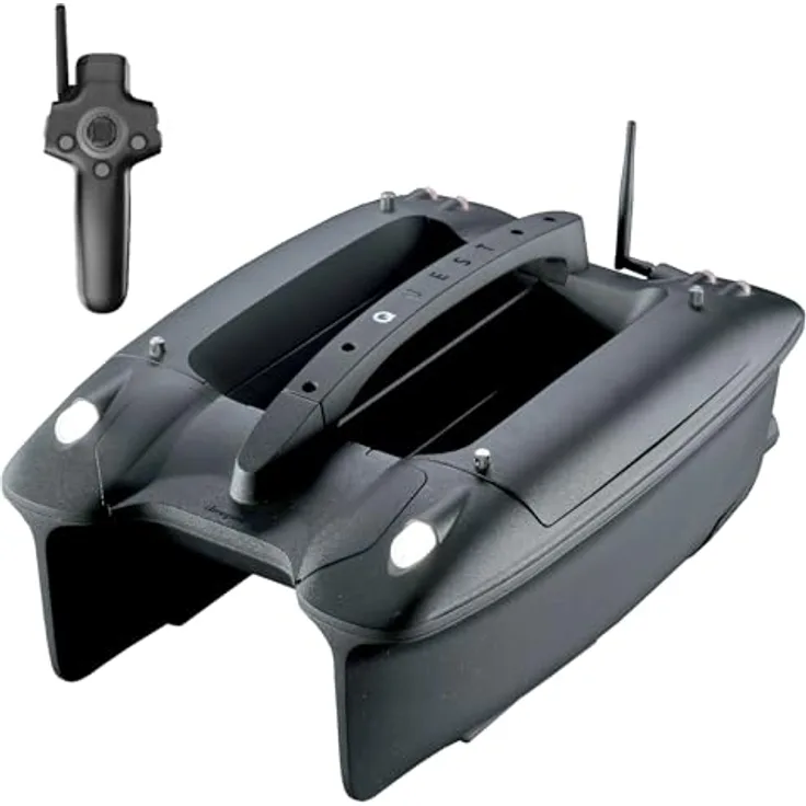 Deeper DQ0H10S10 RC Futter- und Köderboot, GPS-gesteuert mit Sonartechnologie, 533 mm