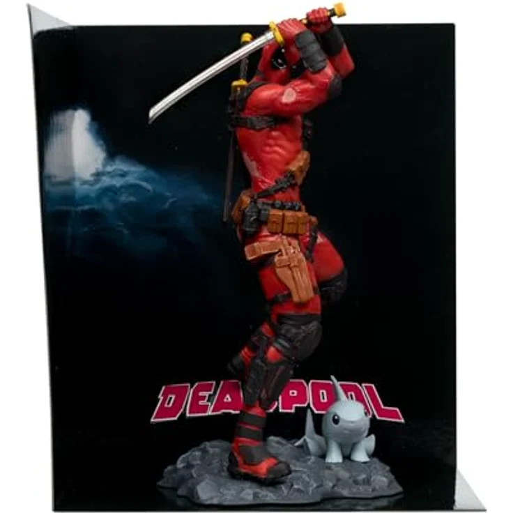 McFarlane Marvel Collection PVC Statue 1/10 Deadpool, 18 cm mit Diorama-Base – Bild 1