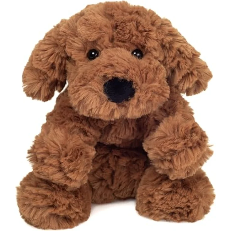 Hermann Teddy Teddy Hermann 91985 Schlenkerhund 20 cm, Kuscheltier, Plüschtier (zufällige Farbwahl) - weicher Plüsch, geprüfte Sicherheit, waschbar, kindgerecht gestaltet, original Teddy Hermann – Bild 4