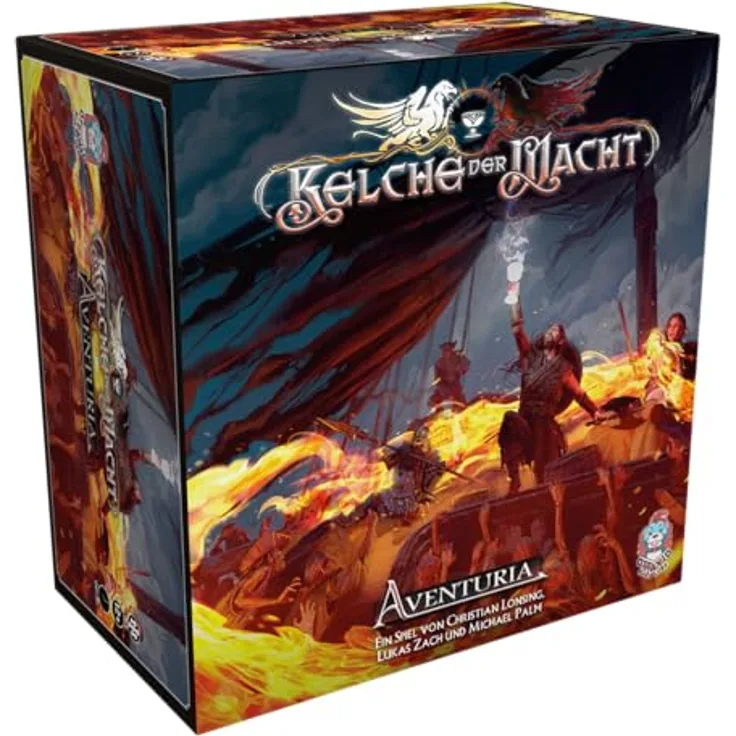 Ottavio Aventuria: Kelche der Macht, Kampagnenbox für 1-6 Spieler, 120 Minuten Spielzeit, 12+ Jahre, Deutsch, über 900 Karten