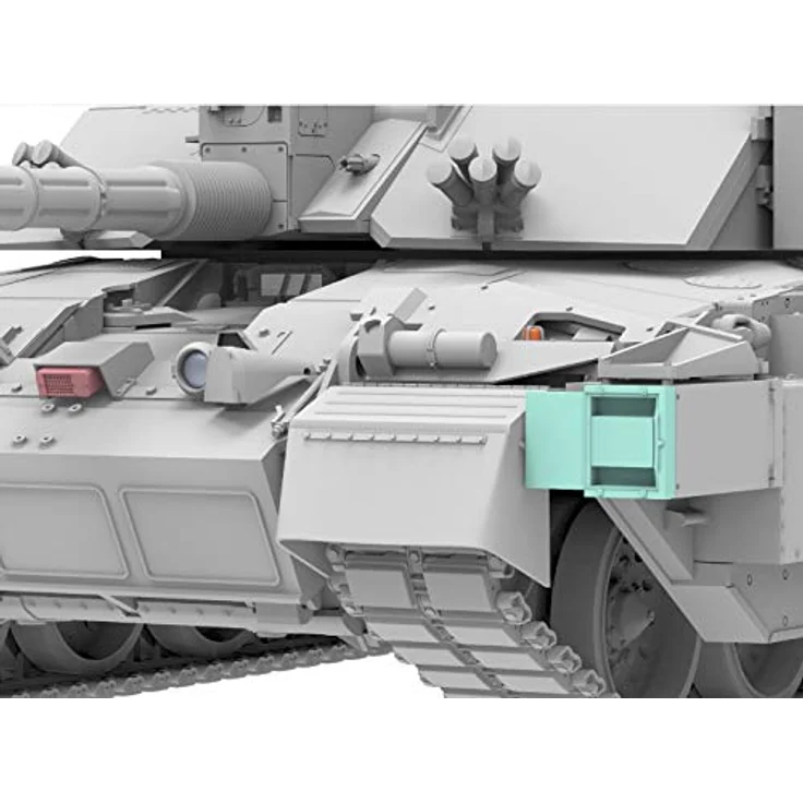 Rye Field Model Challenger 2 TES, British Main Battle Tank mit funktionalen Kettengliedern – Bild 5