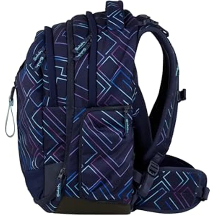 Satch Match, Schulranzen ab 5. Klasse, ergonomisch, 35 L Stauraum, Laptop- und Tabletfach, umweltfreundlich – Bild 3