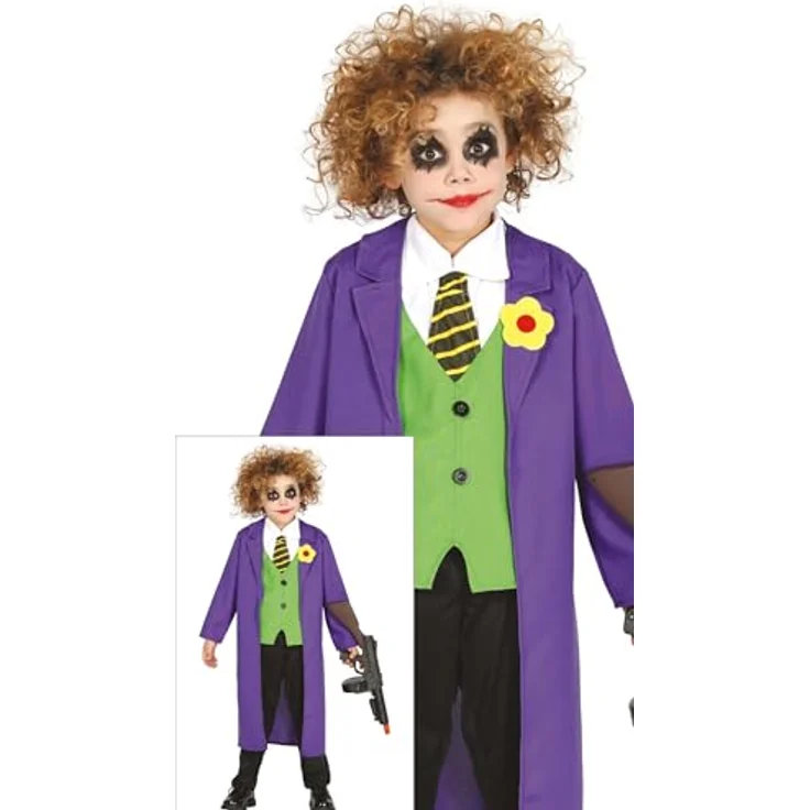 Guirca Joker-Kostüm Talla 7-9 años – Bild 2