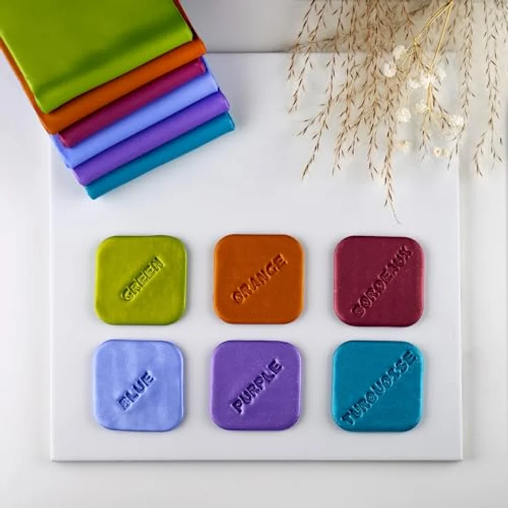FIMO Modelliermasse Effect 8010 Metallic, 57 g - Metallic-Glanz mit mineralischen Glimmerpartikeln, für funkelnde Kunstwerke – Bild 4