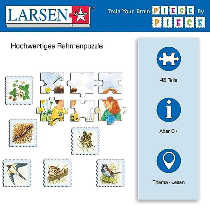 Larsen Auf der Wiese Puzzle – Bild 3