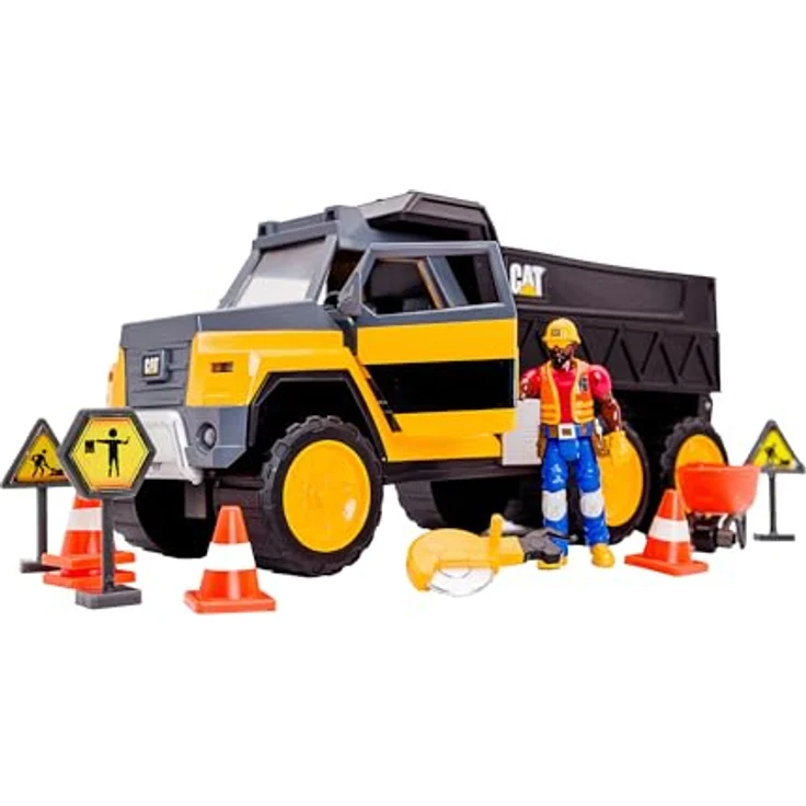 CAT Workforce Hauler Action Set, immersives Bau-Spielzeug für Kinder – Bild 3